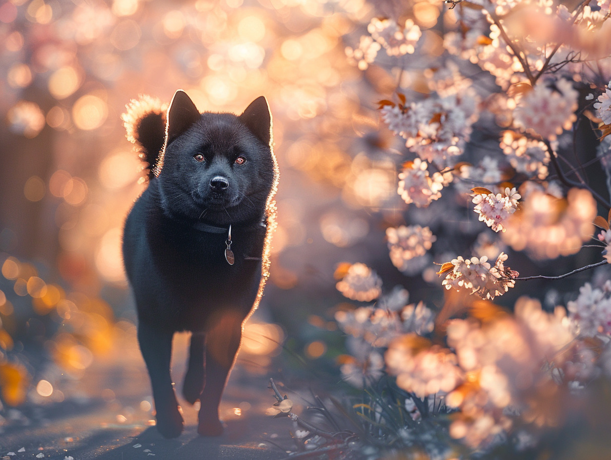 shiba inu noir