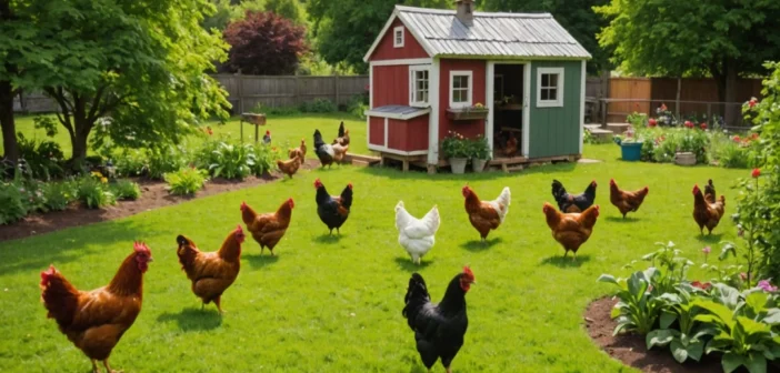 Comment offrir un environnement sain et sécurisé à vos poules au jardin ?