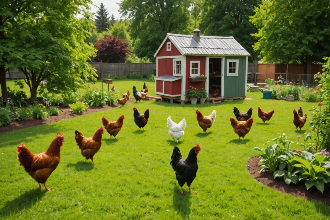 Comment offrir un environnement sain et sécurisé à vos poules au jardin ?