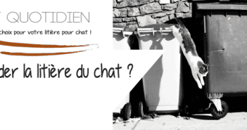 Quelle poubelle pour la litière ?
