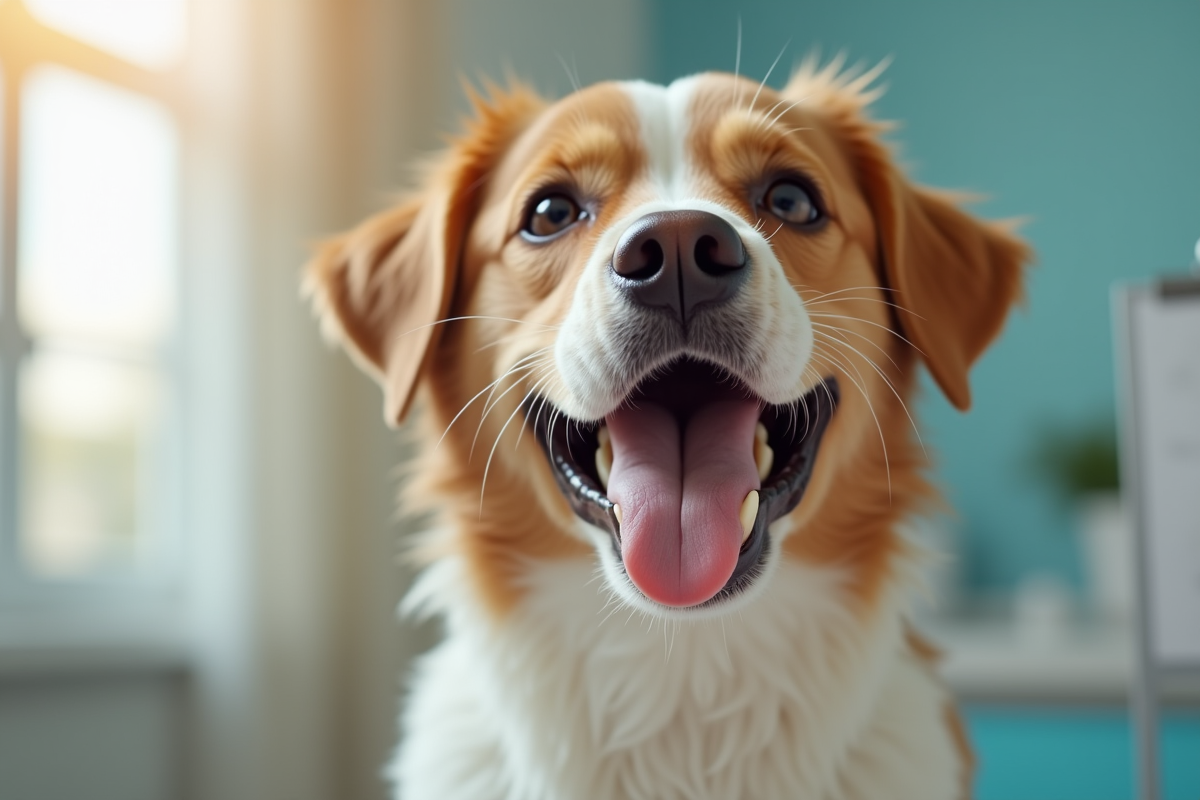 chien nettoyage