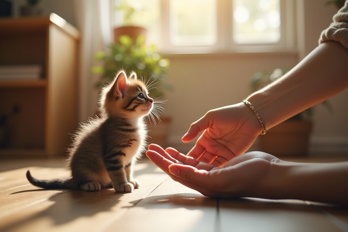 chaton rejeté