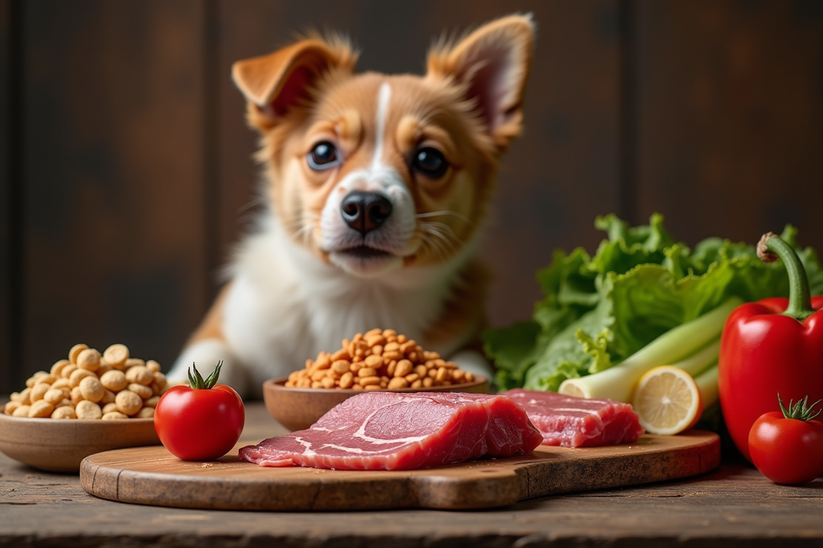 chien affamé