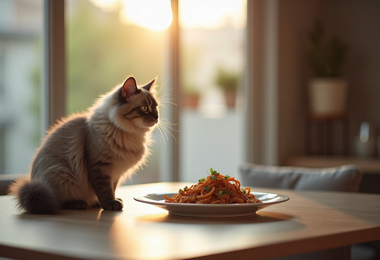 chat nourriture